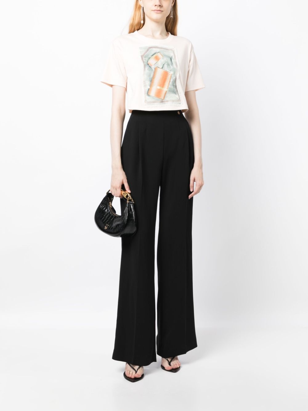 Scratch & Sniff cropped T-shirt - 2