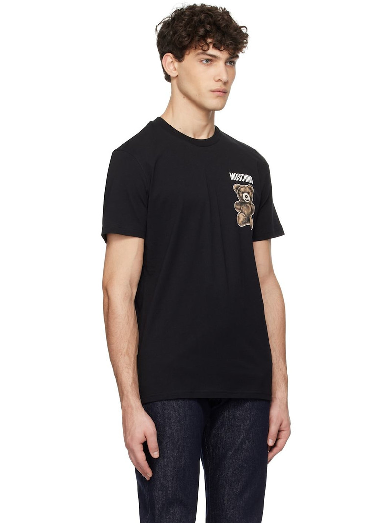 Black Teddy Bear T-shirt 2