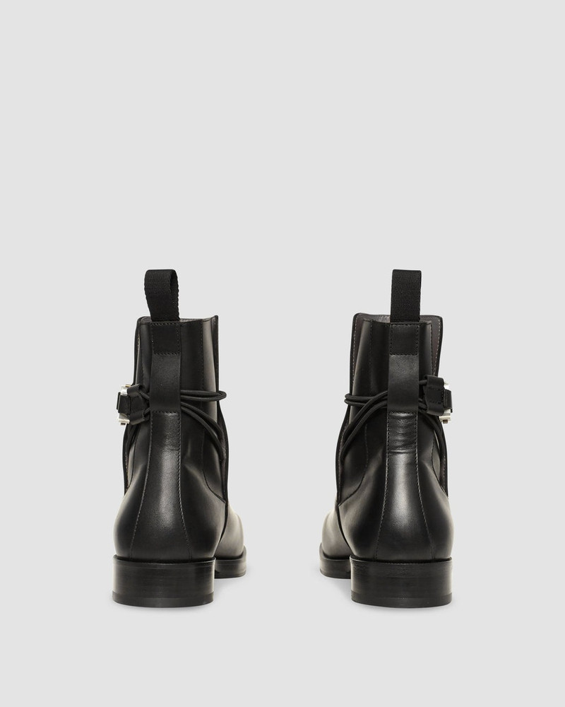 LOW BUCKLE BOOT WITH LEATHER SOLE 5