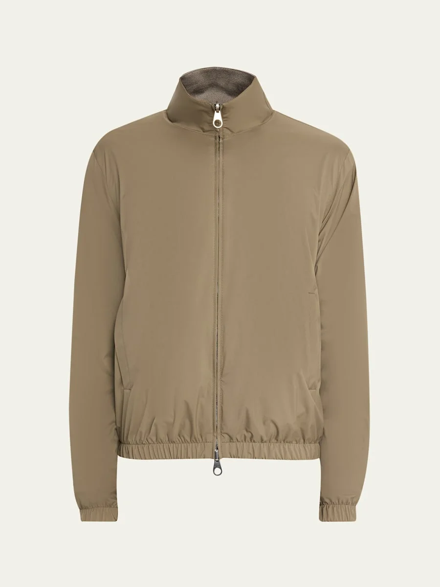 Men's Reversible Bomber Jacket - 1