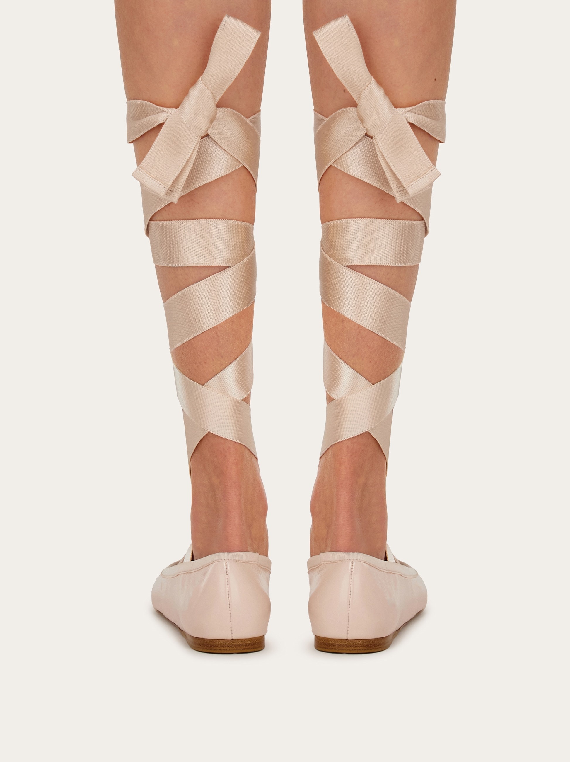 Ballet flat with ankle ribbon - 4