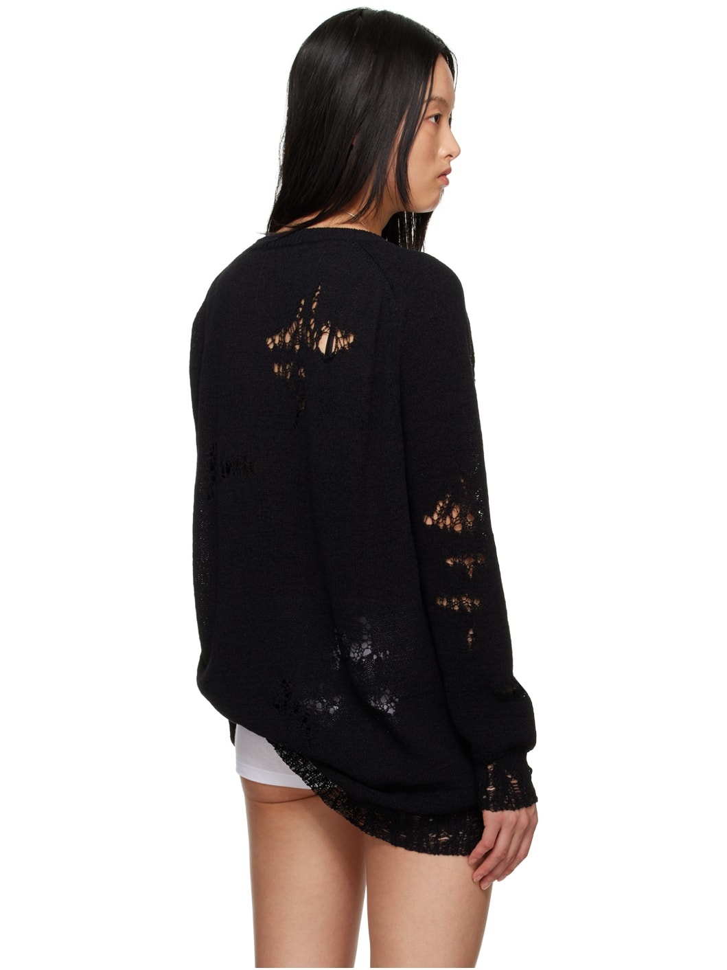SSENSE Exclusive Black Sweater - 3