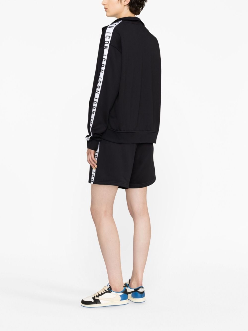 Icon funnel-neck zip-up jacket - 3