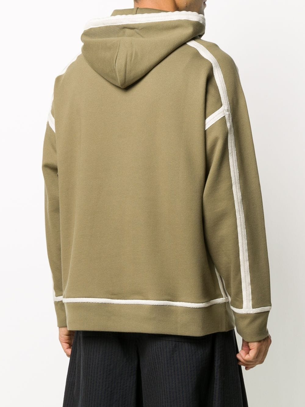 Anagram drawstring hooded sweatshirt - 4