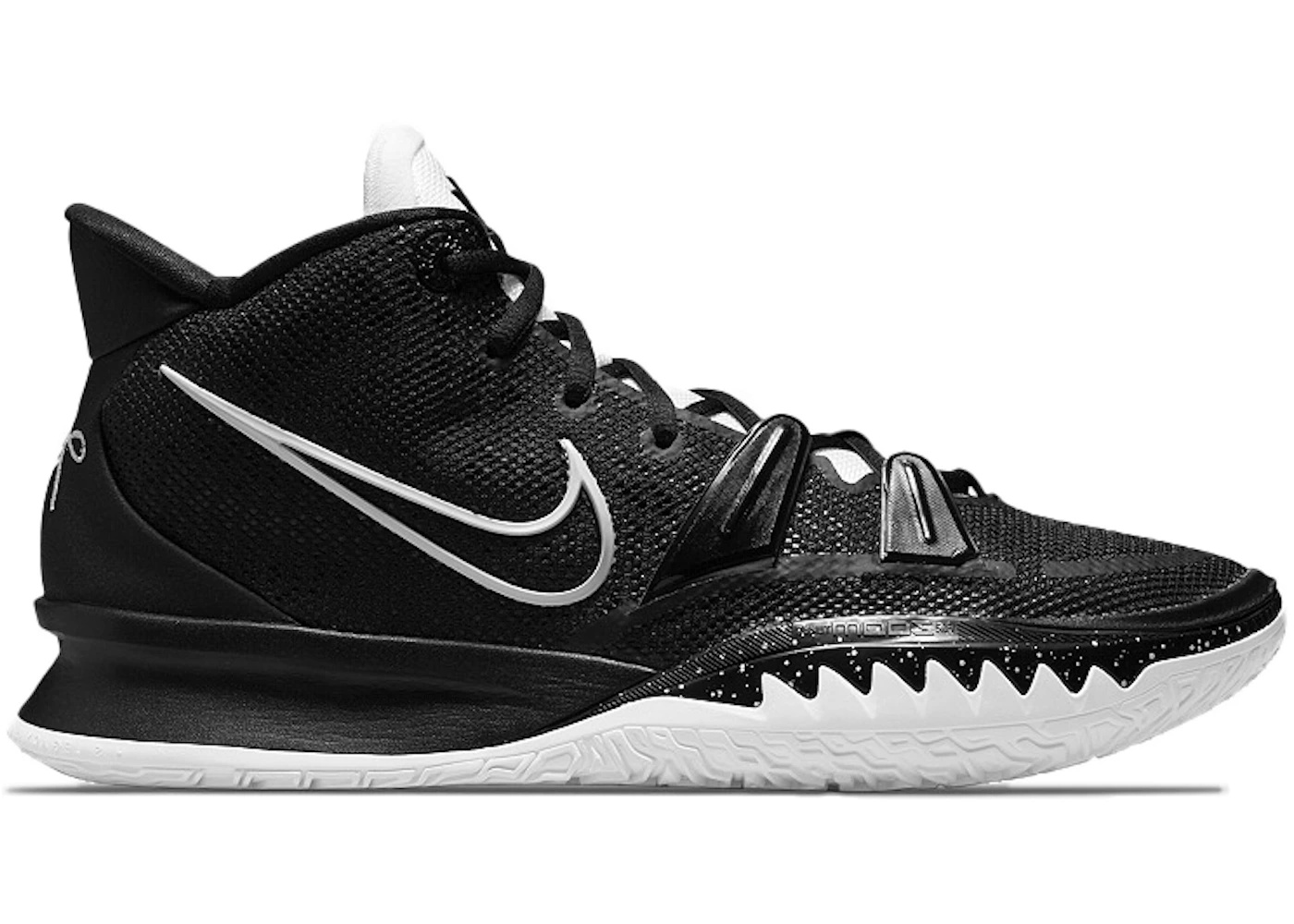 Nike Kyrie 7 TB Black White Swoosh - 1