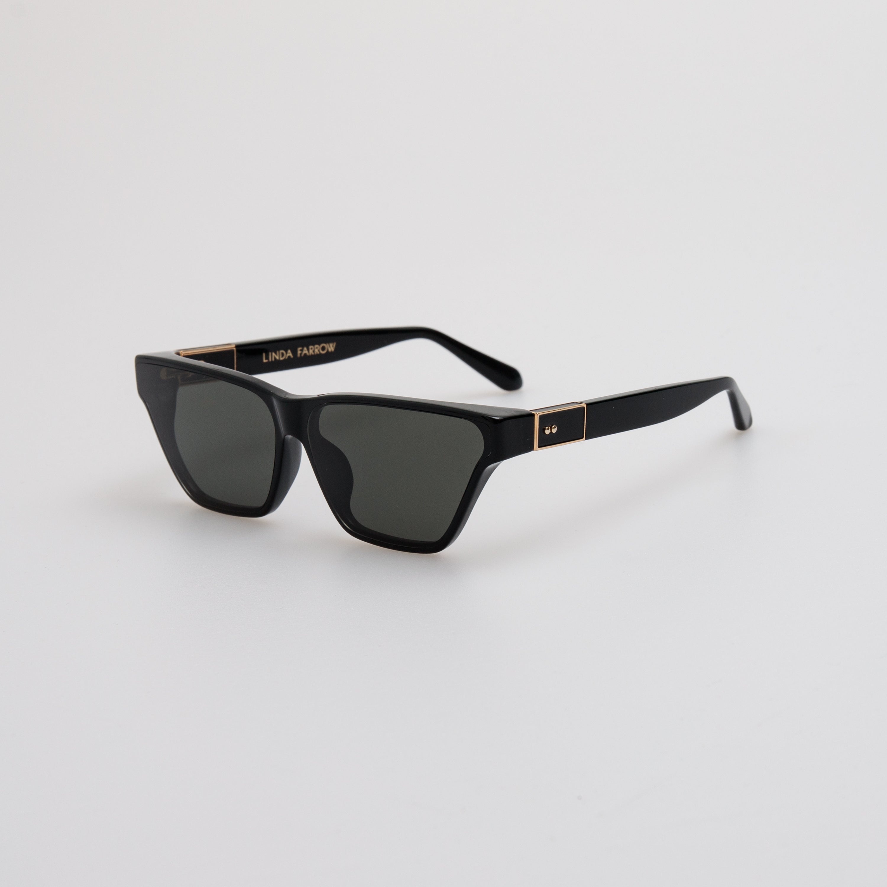 Skyler Cat-Eye Sunglasses in Black - 3