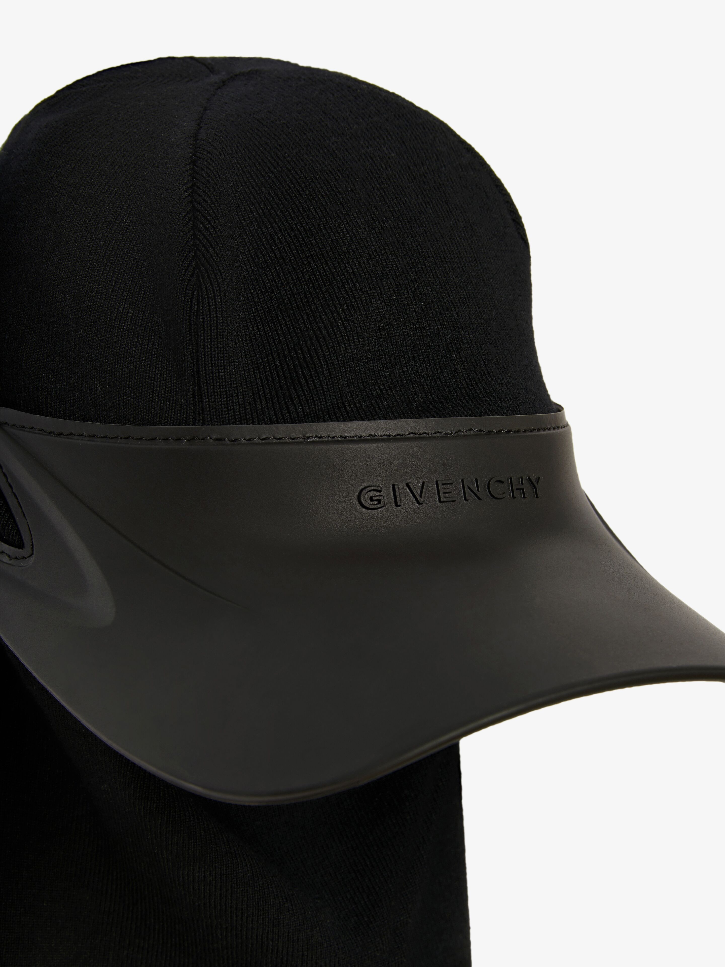 GIVENCHY BI-MATERIAL BALACLAVA - 2