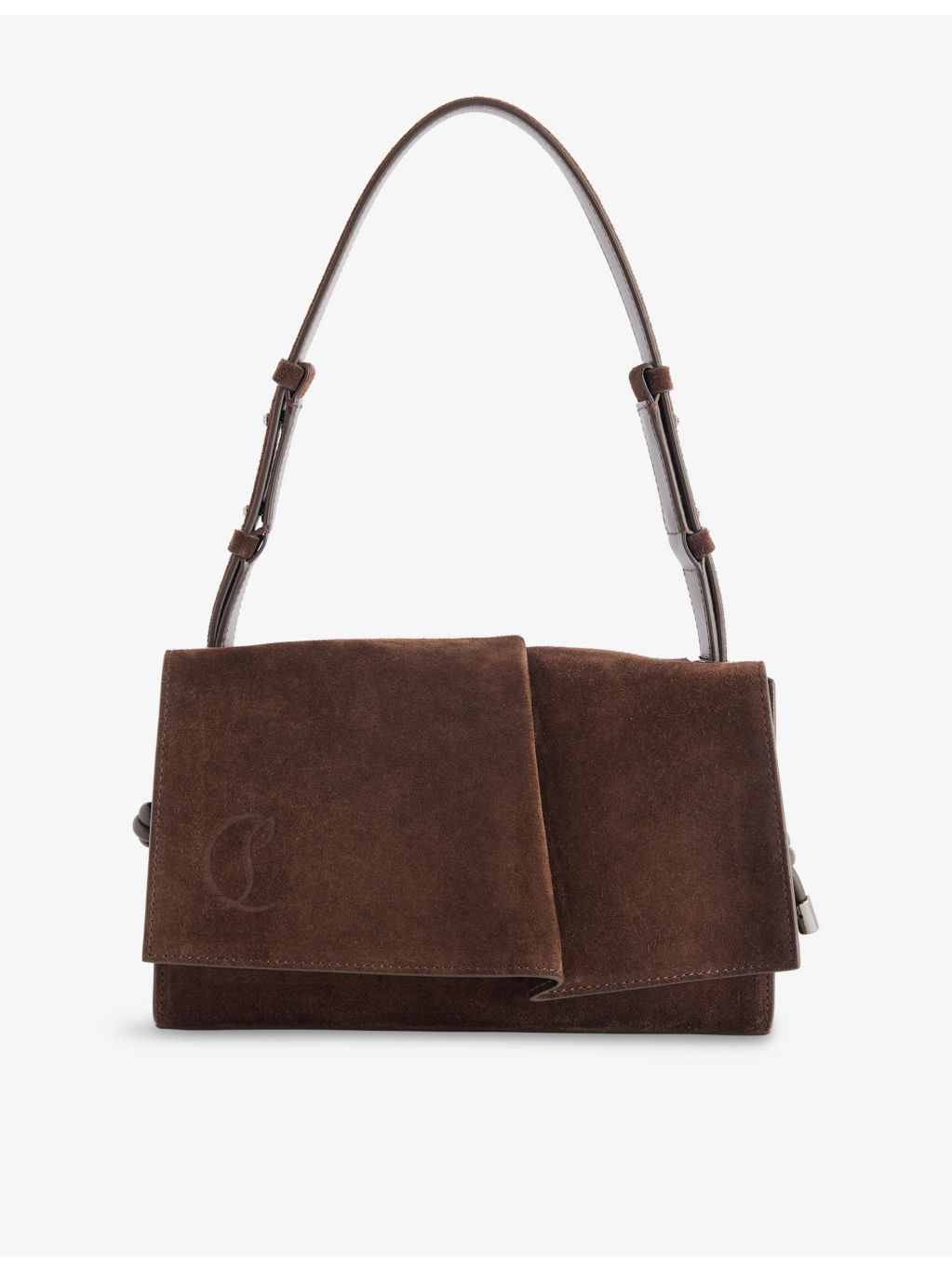 Baggy Small Suede Shoulder Bag - 1
