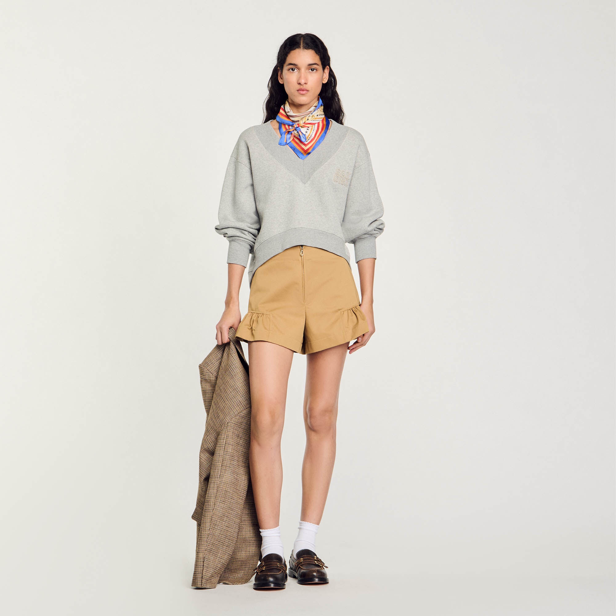 RUFFLED SHORTS - 7