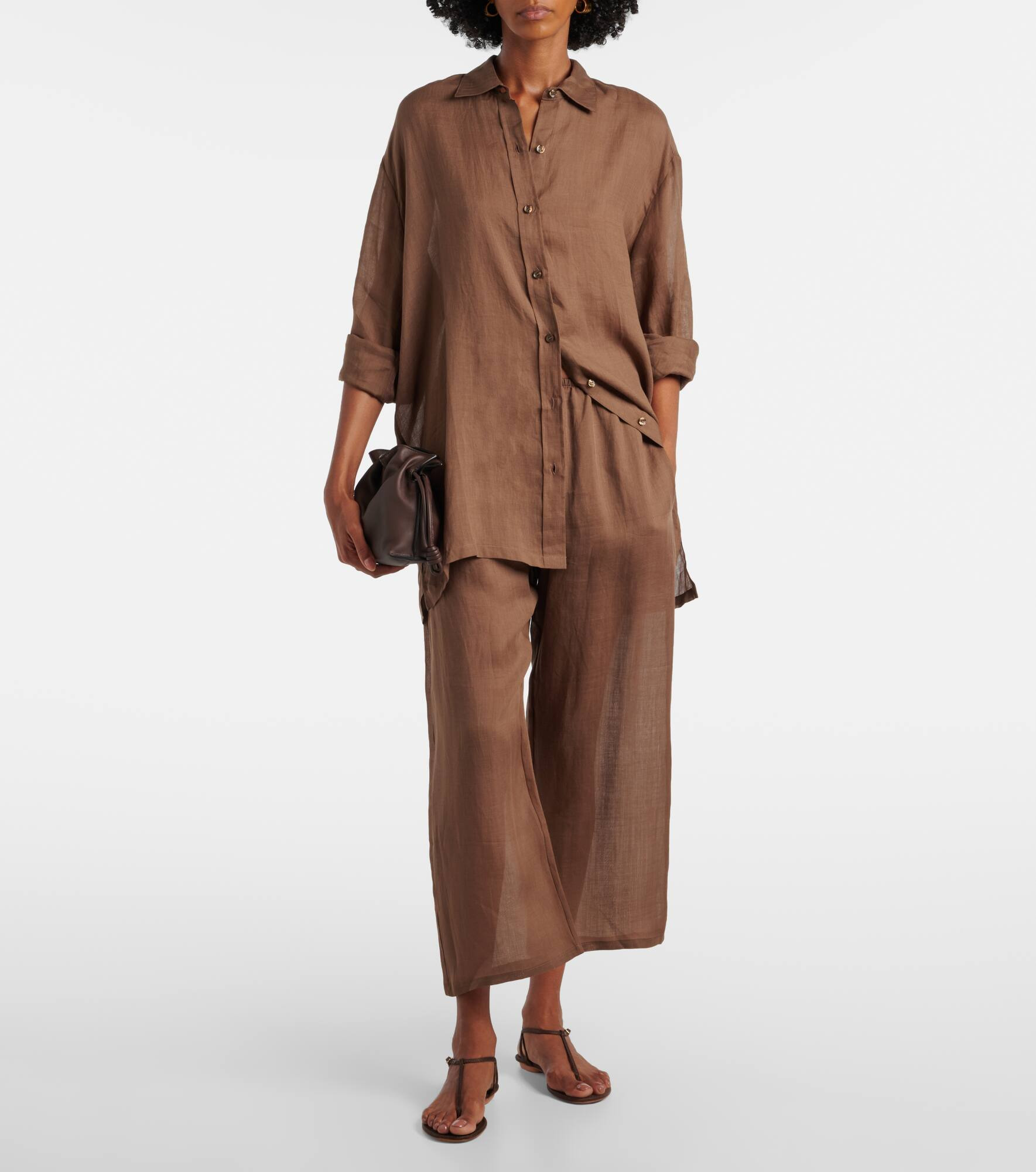 Niko oversized ramie shirt - 2