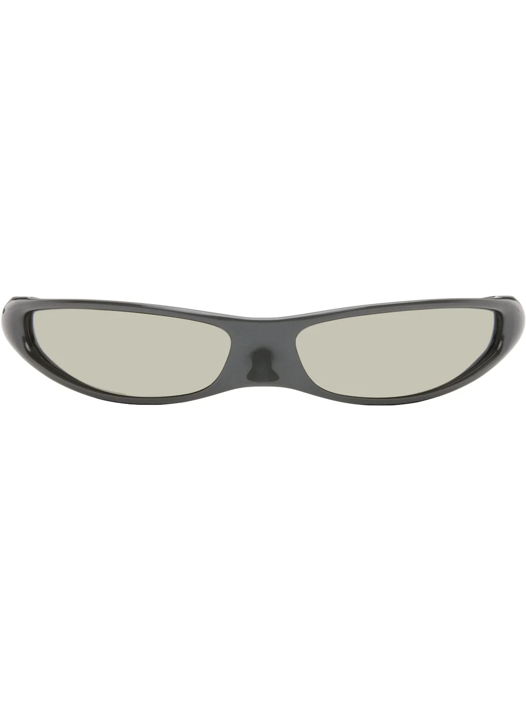 Gray Mirrored Sunglasses - 1