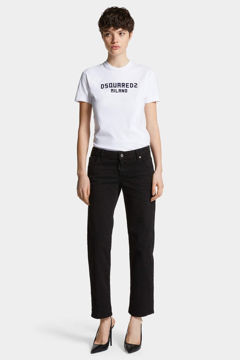 BLACK DYED JENNA JEANS - 3