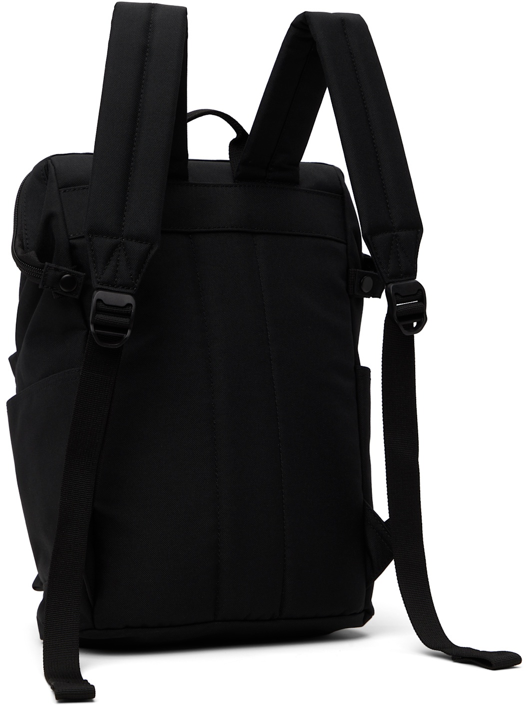 Black Neocroc Small Rectangular Backpack - 3
