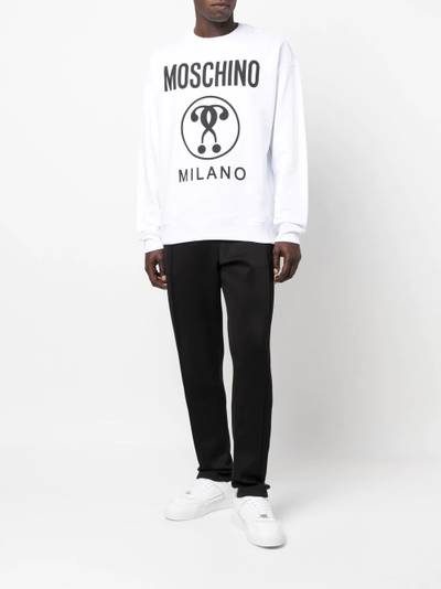 Moschino logo-print sweatshirt outlook