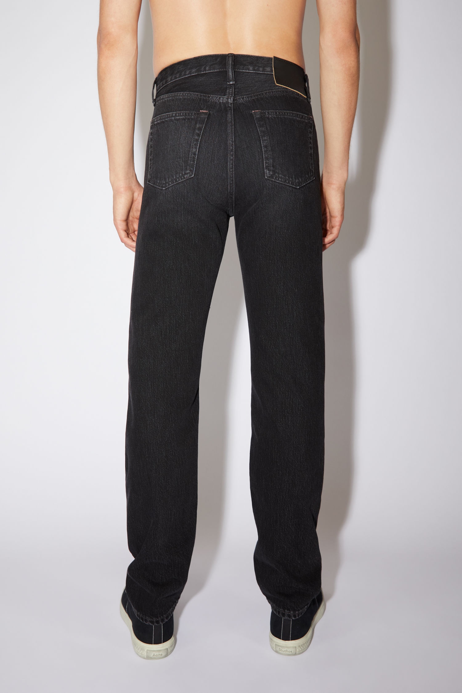 Straight fit jeans - Black - 3