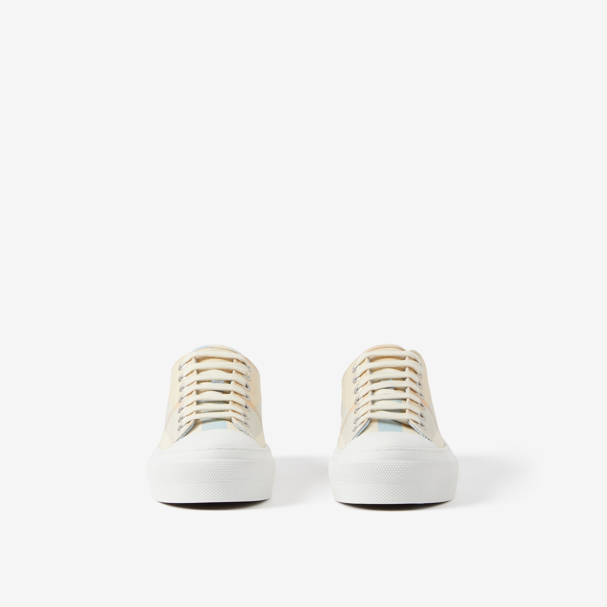 Check Cotton Sneakers - 2