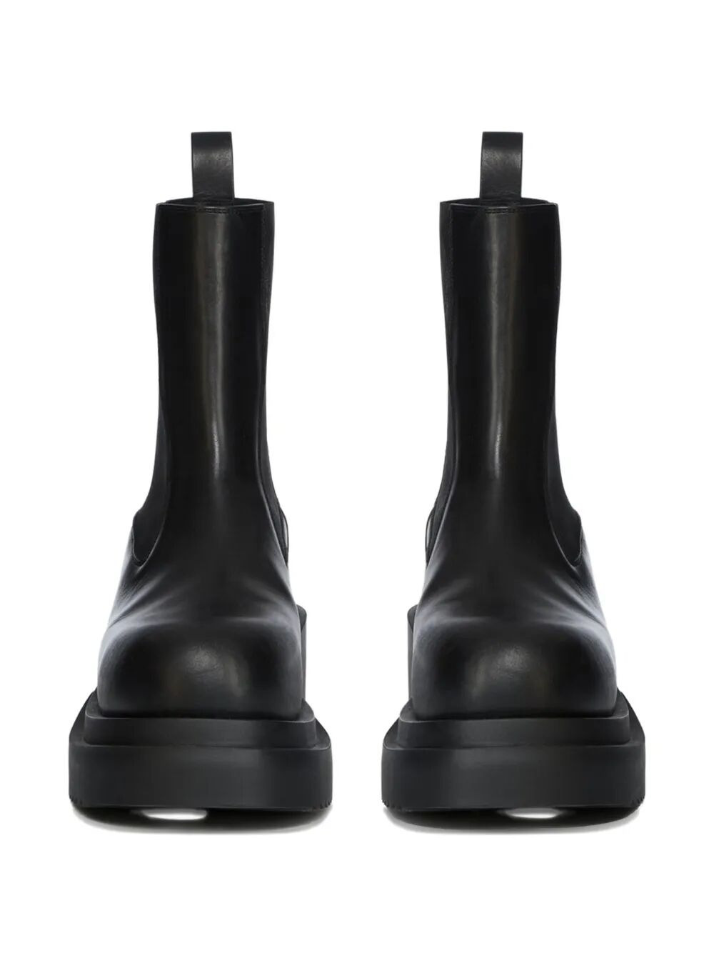 Rick Owens Women "Beatle Bogun" Leather Ankle Boots - 4
