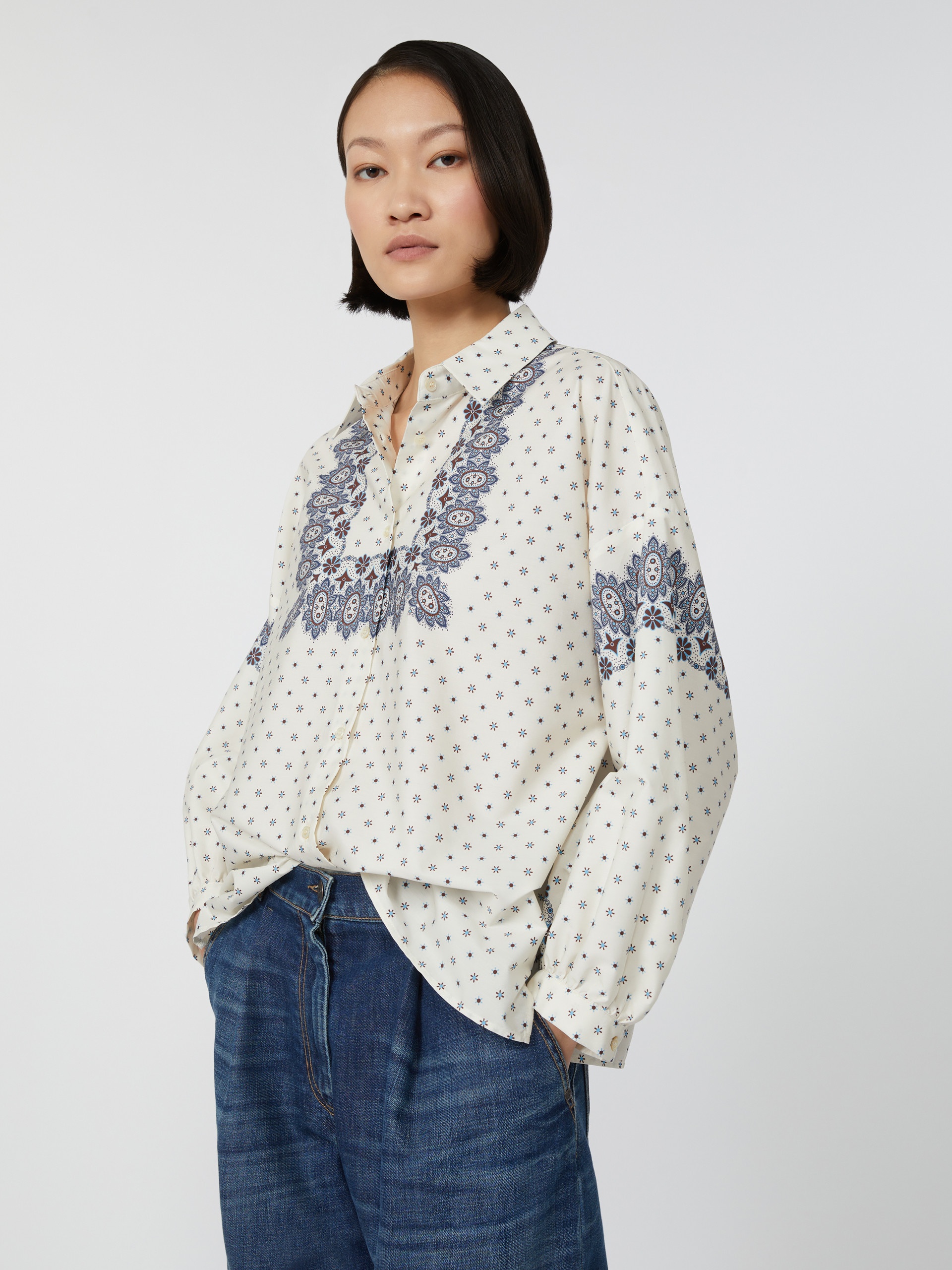 ADDA Cotton poplin shirt - 5