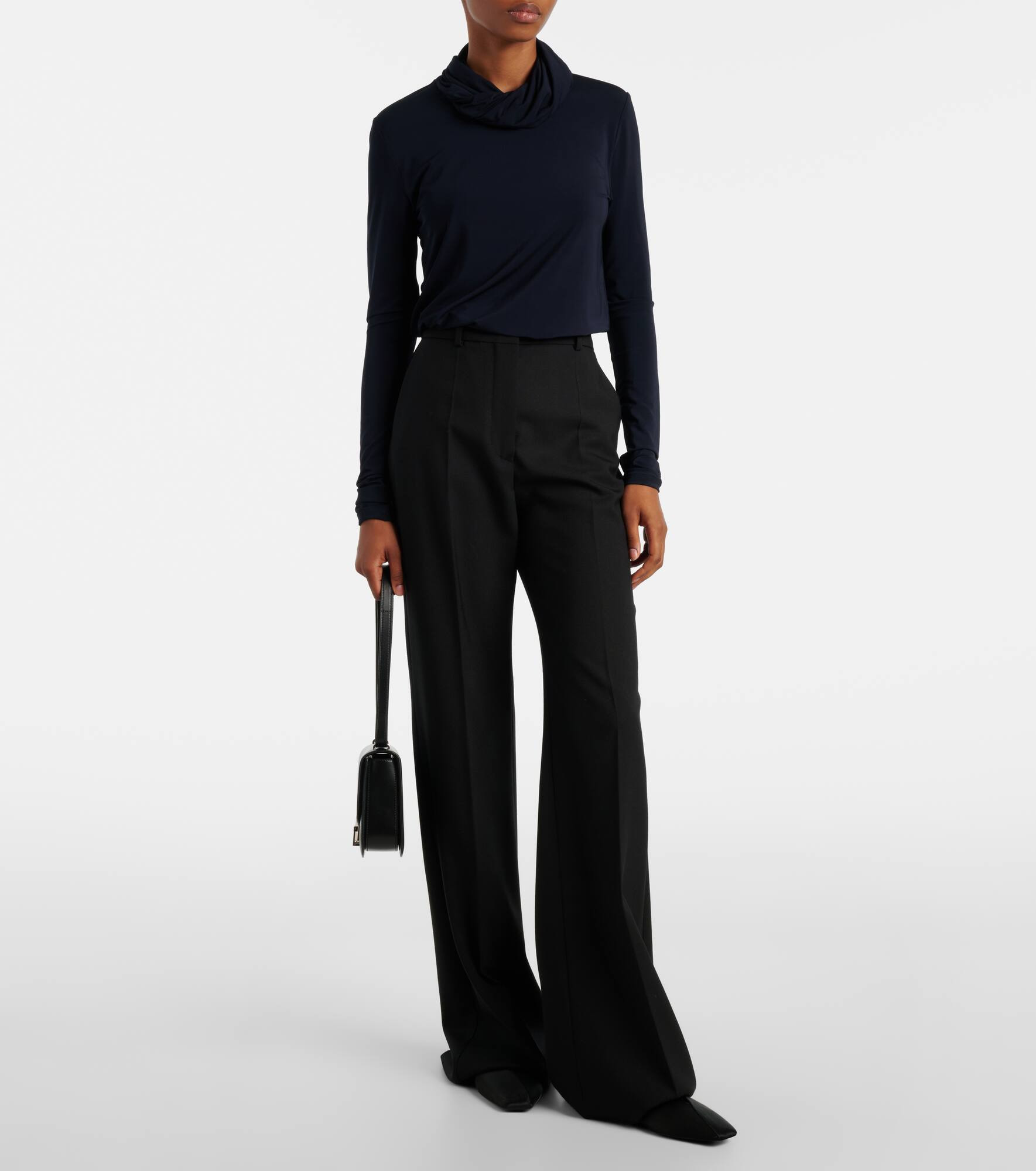 Lisette jersey turtleneck top - 2