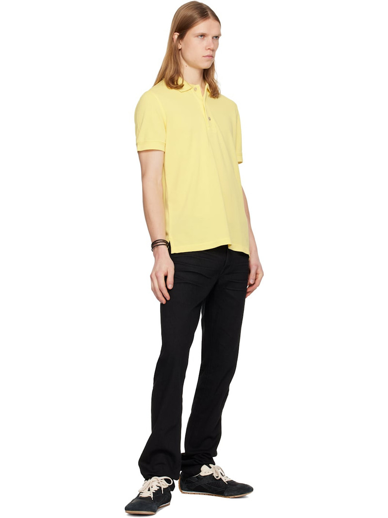 TOM FORD Yellow Piquet Polo outlook