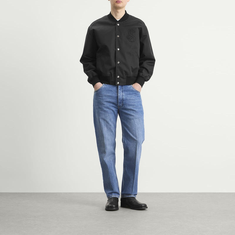 Jil Sander Jil Sander Snap Closure Varsity Jacket outlook