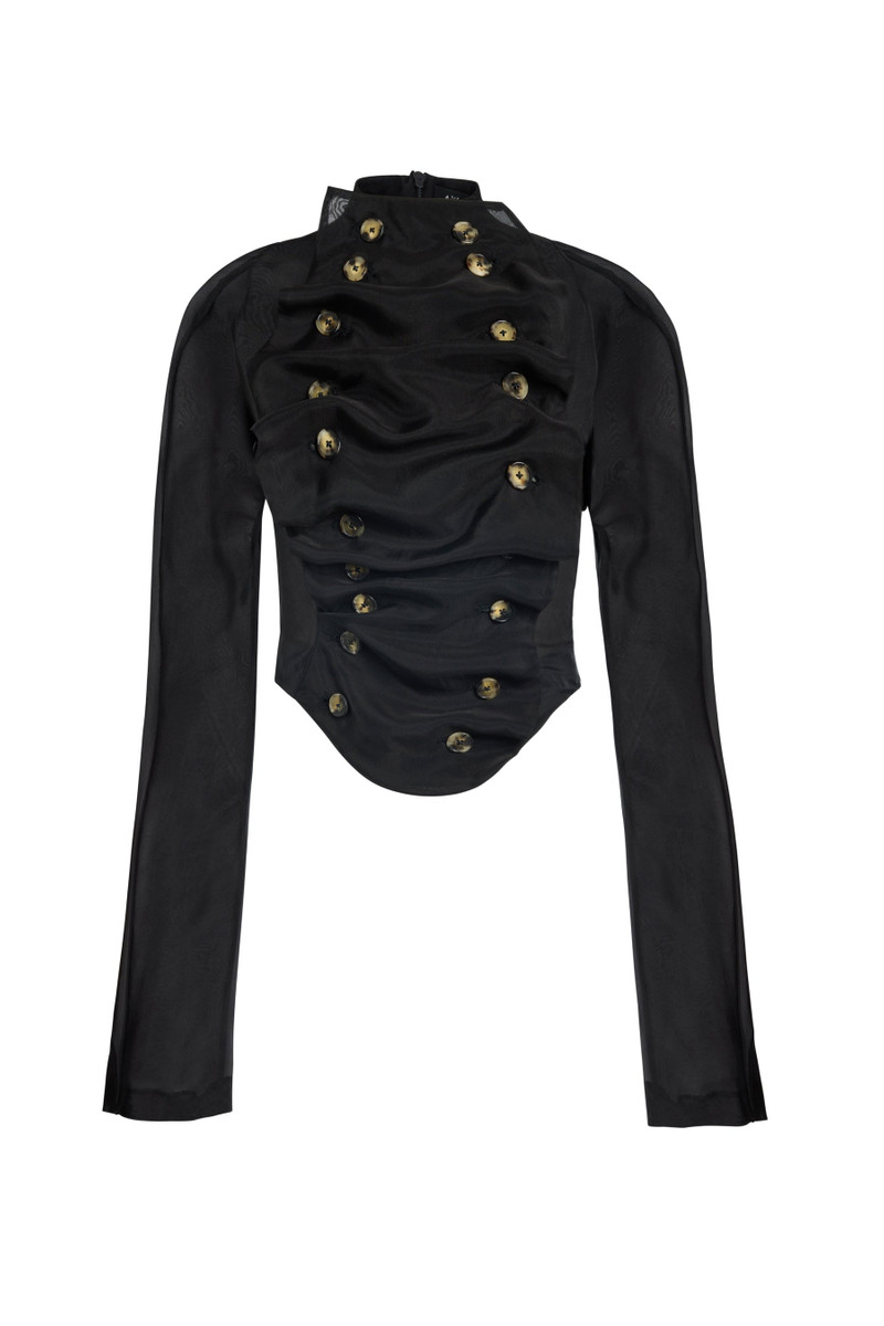 BIB-FRONT STRUCTURED JACKET BLACK 3