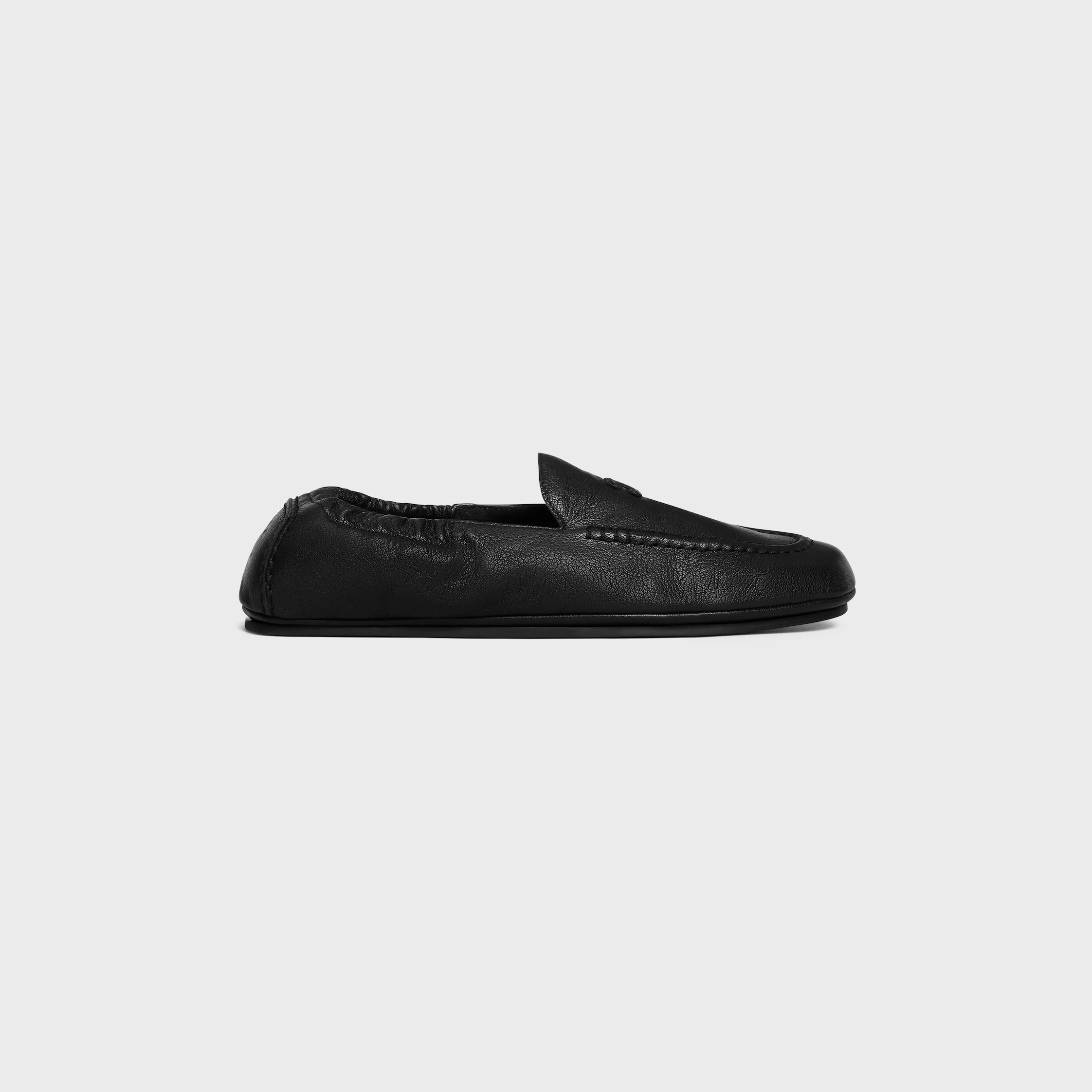 CELINE ADAM LOAFER WITH TRIOMPHE IN GOATSKIN - 1