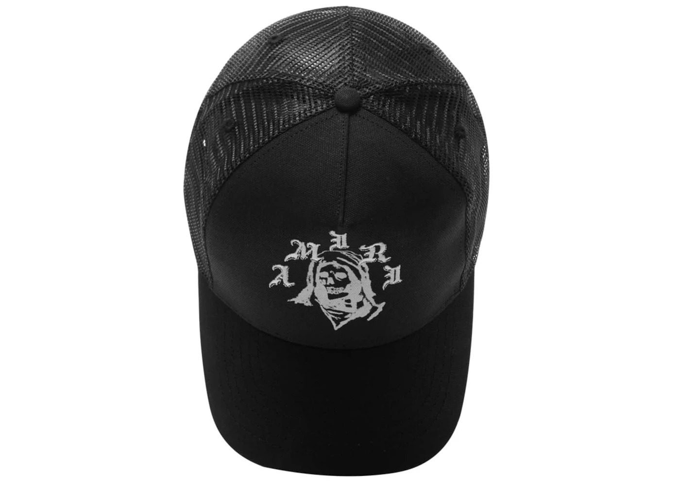 AMIRI Reaper Trucker Cap Black - 3