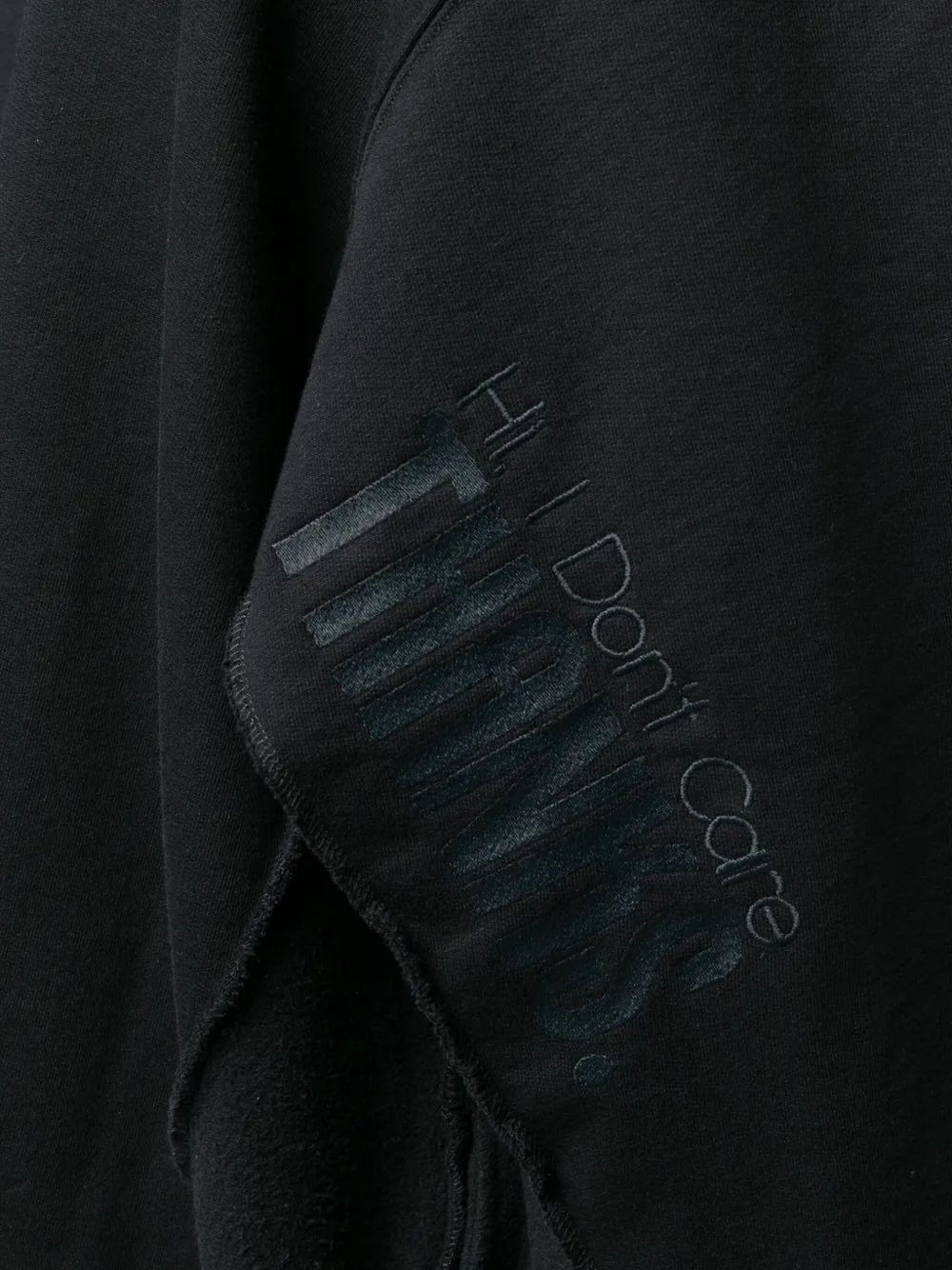 high-neck half-zip sweatshirt - 5