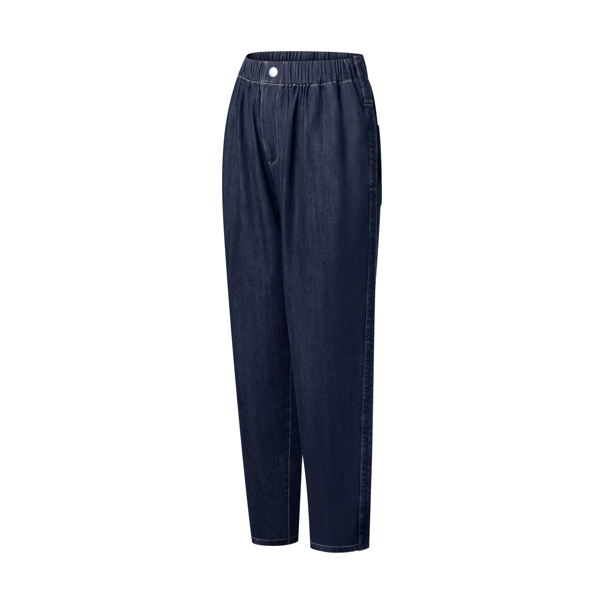 Denim Carrot Pants - 2