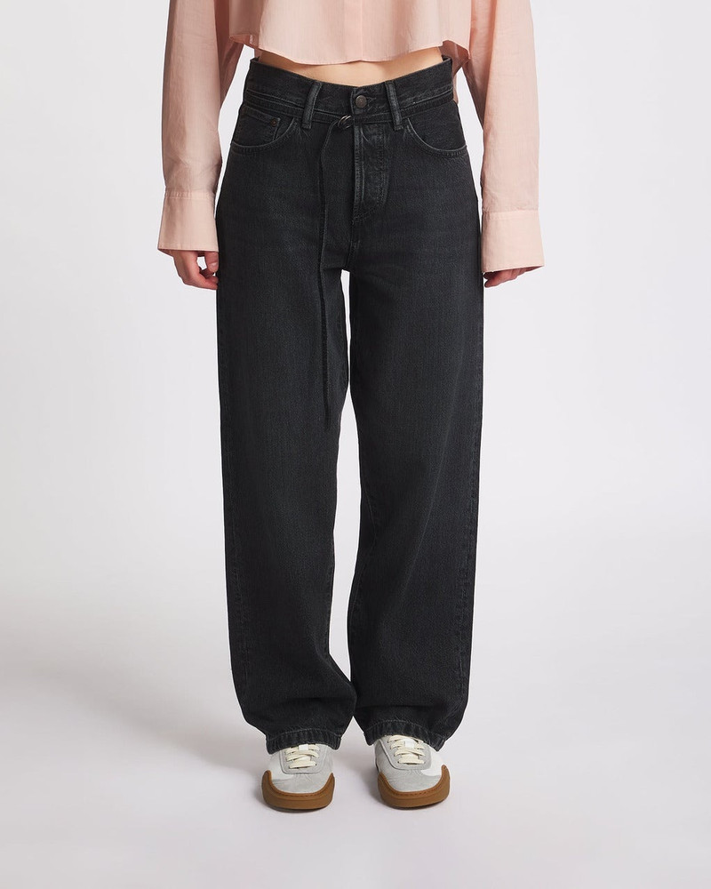 Acne Studios Jeans 1991 Loose Fit Black Overdye Black outlook