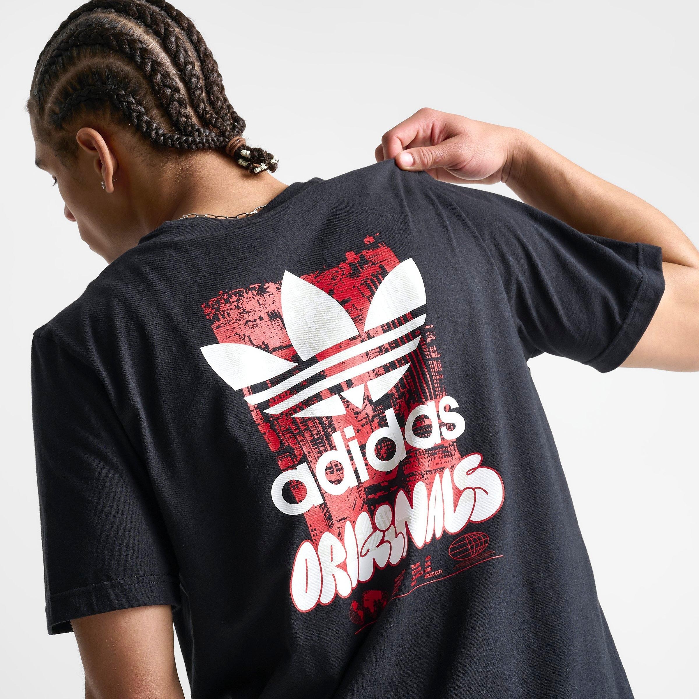 MEN'S ADIDAS ORIGINALS CONCRETE JUNGLE GRAPHIC T-SHIRT - 5