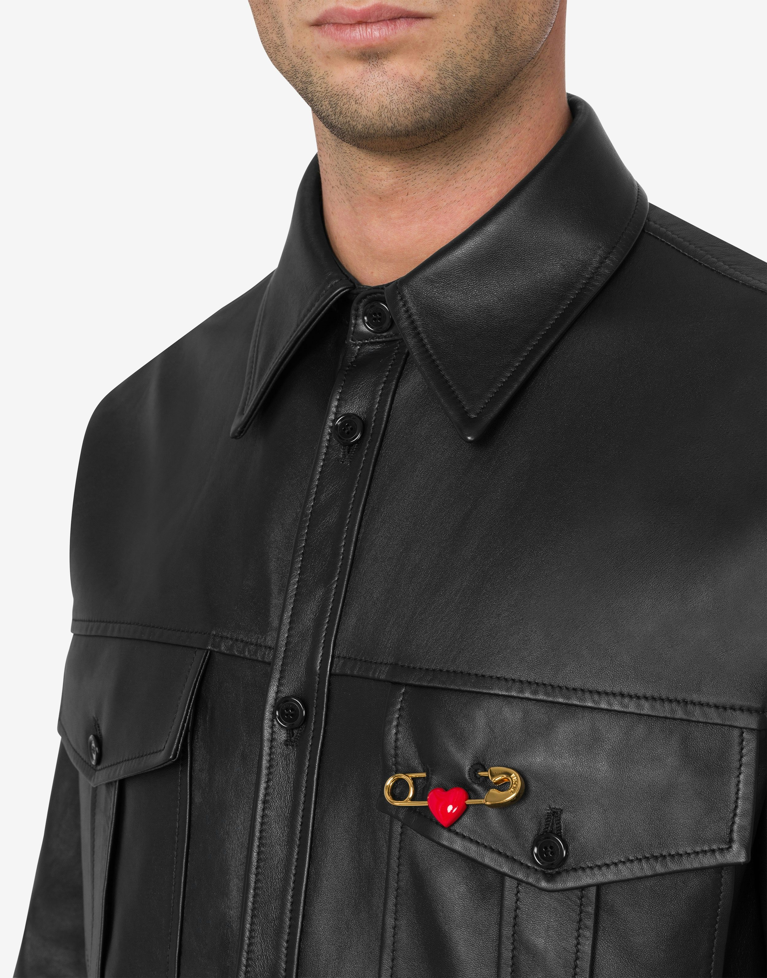 NAPPA SHIRT HEART SAFETY PIN - 4