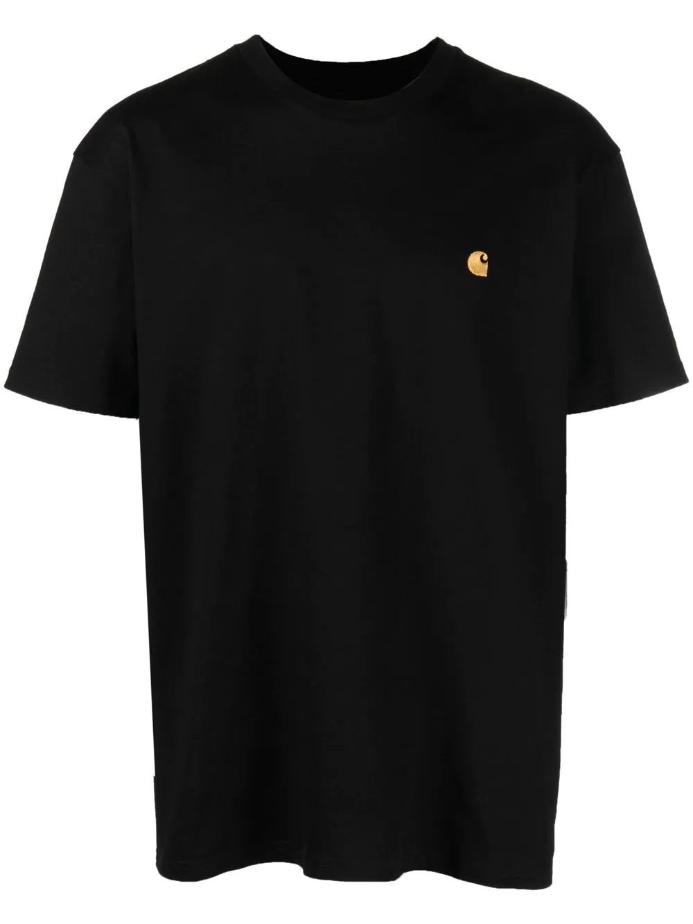 embroidered-logo cotton T-shirt - 1