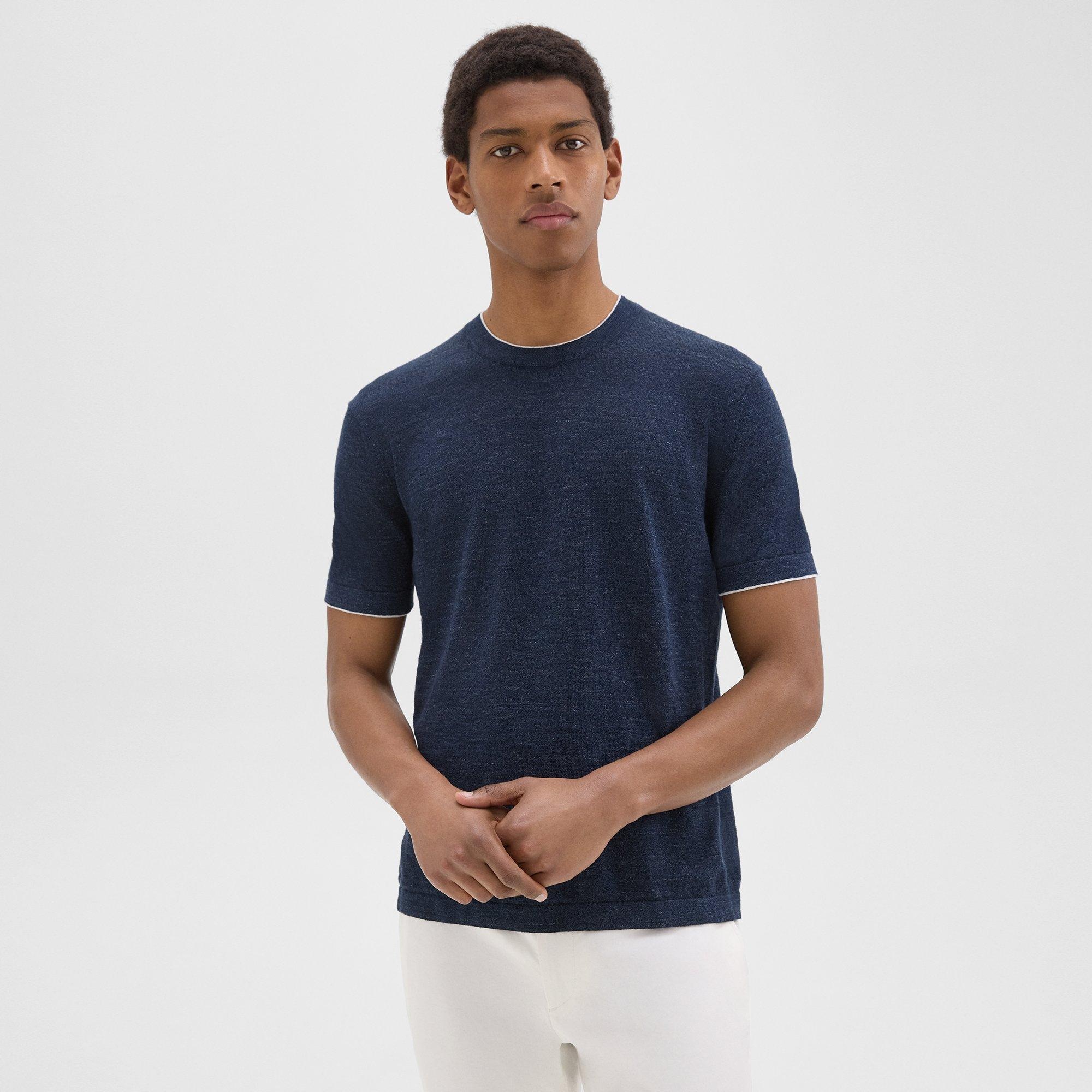Sarior Tee in Cotton-Linen - 2