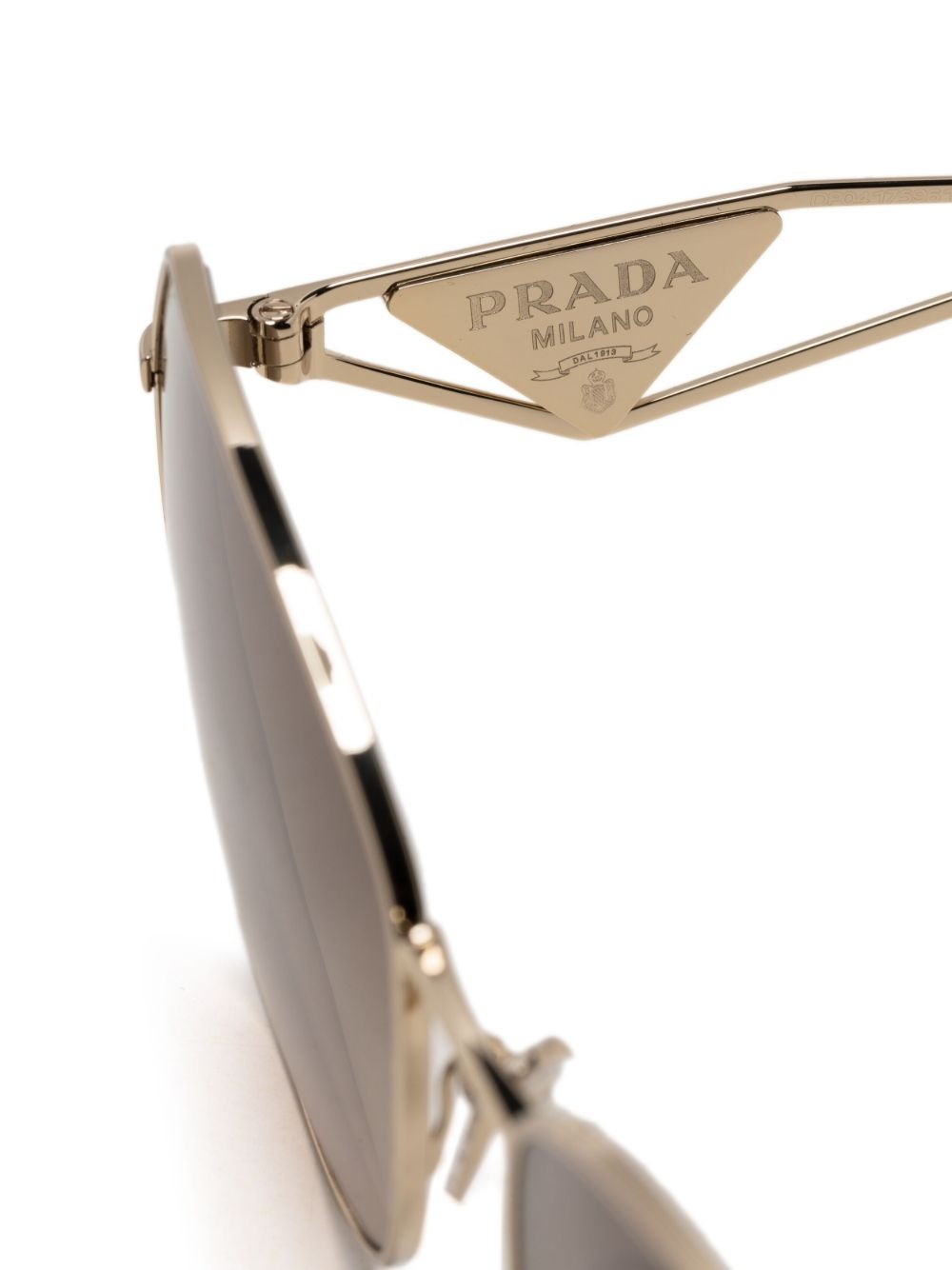 gradient oversized-frame sunglasses - 3