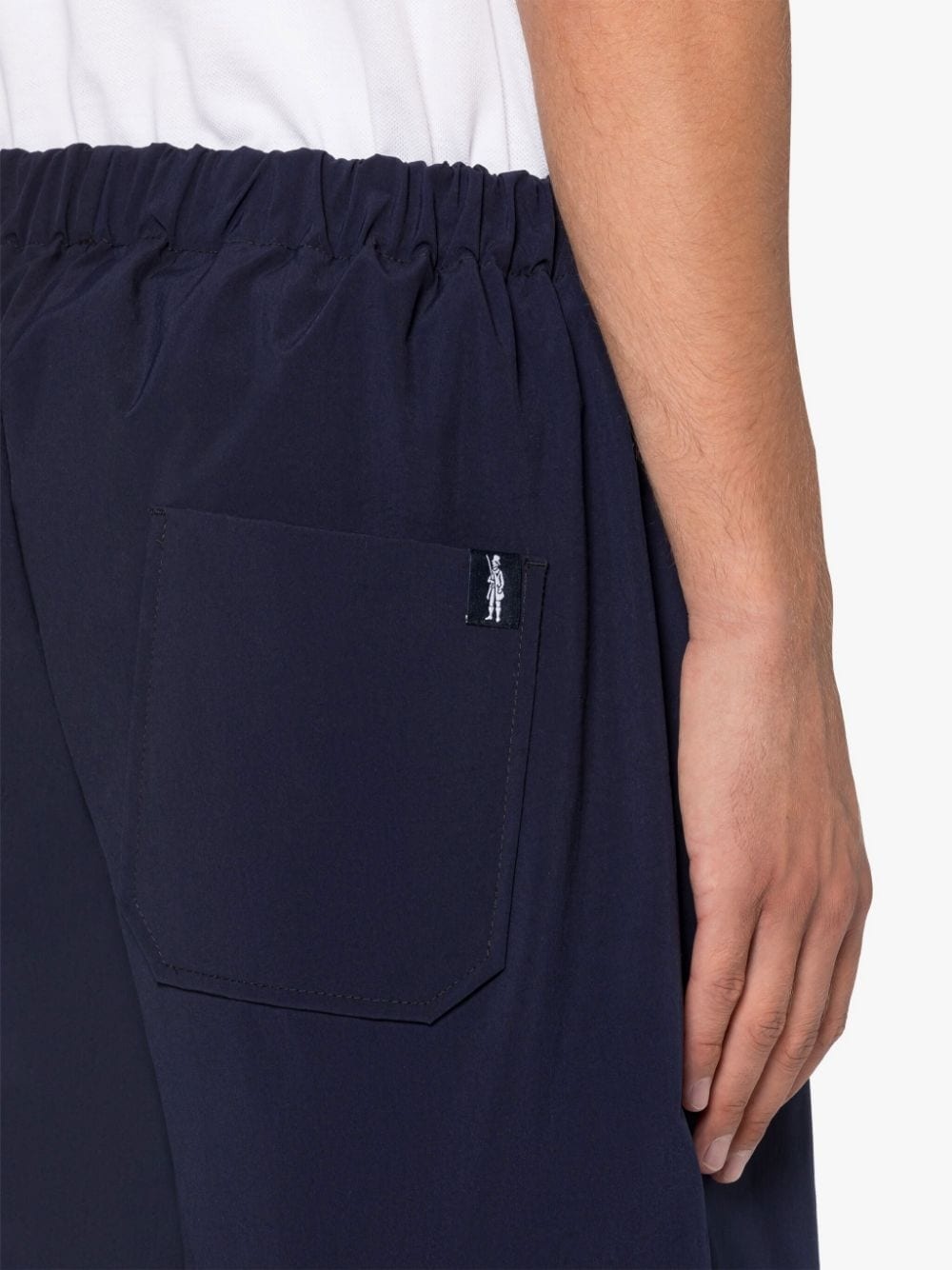 PLAIN CAPTAIN NAVY ECO DRY SHORTS - 6