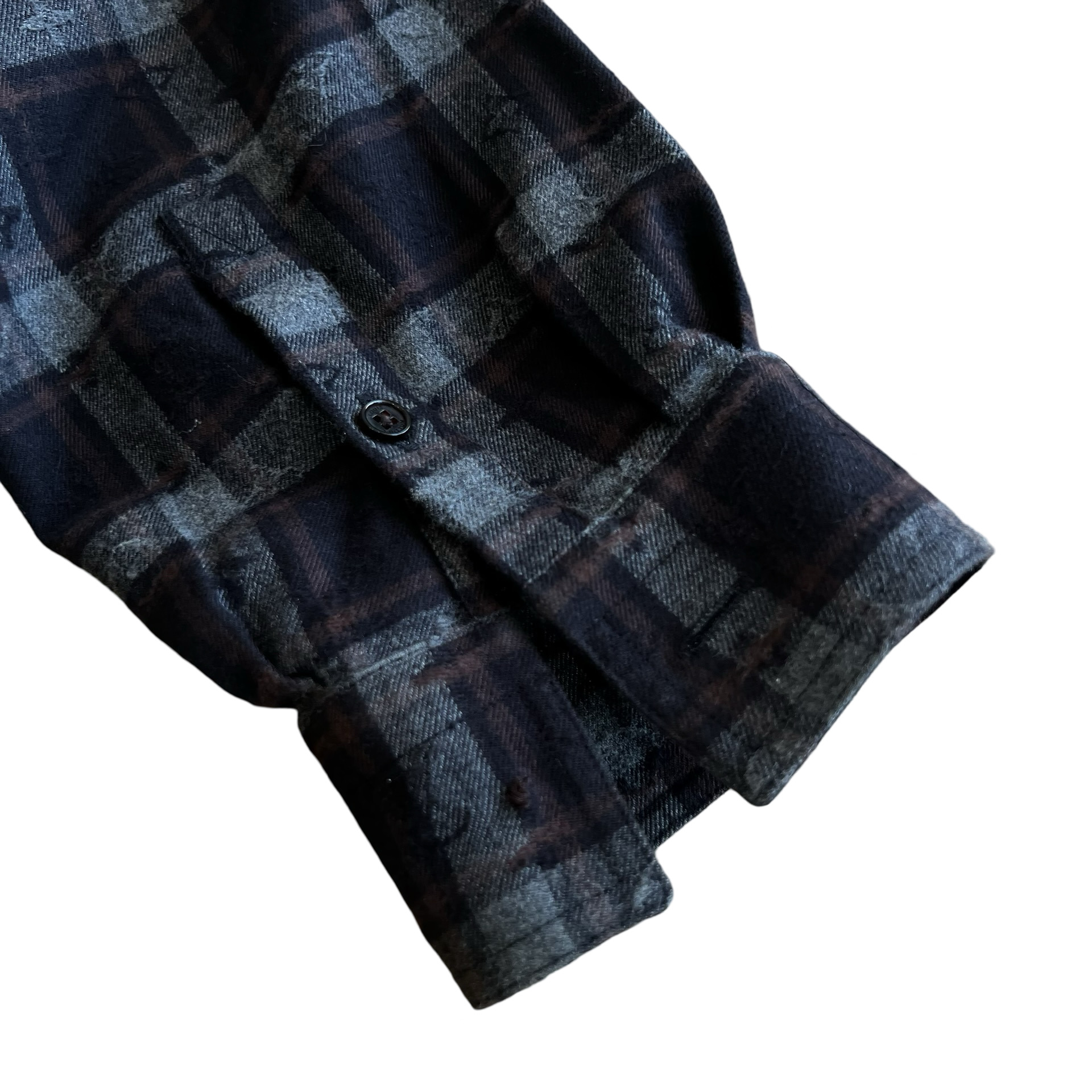 Louis Vuitton Monogram Flannel Button Up Shirt SZ XL - 6