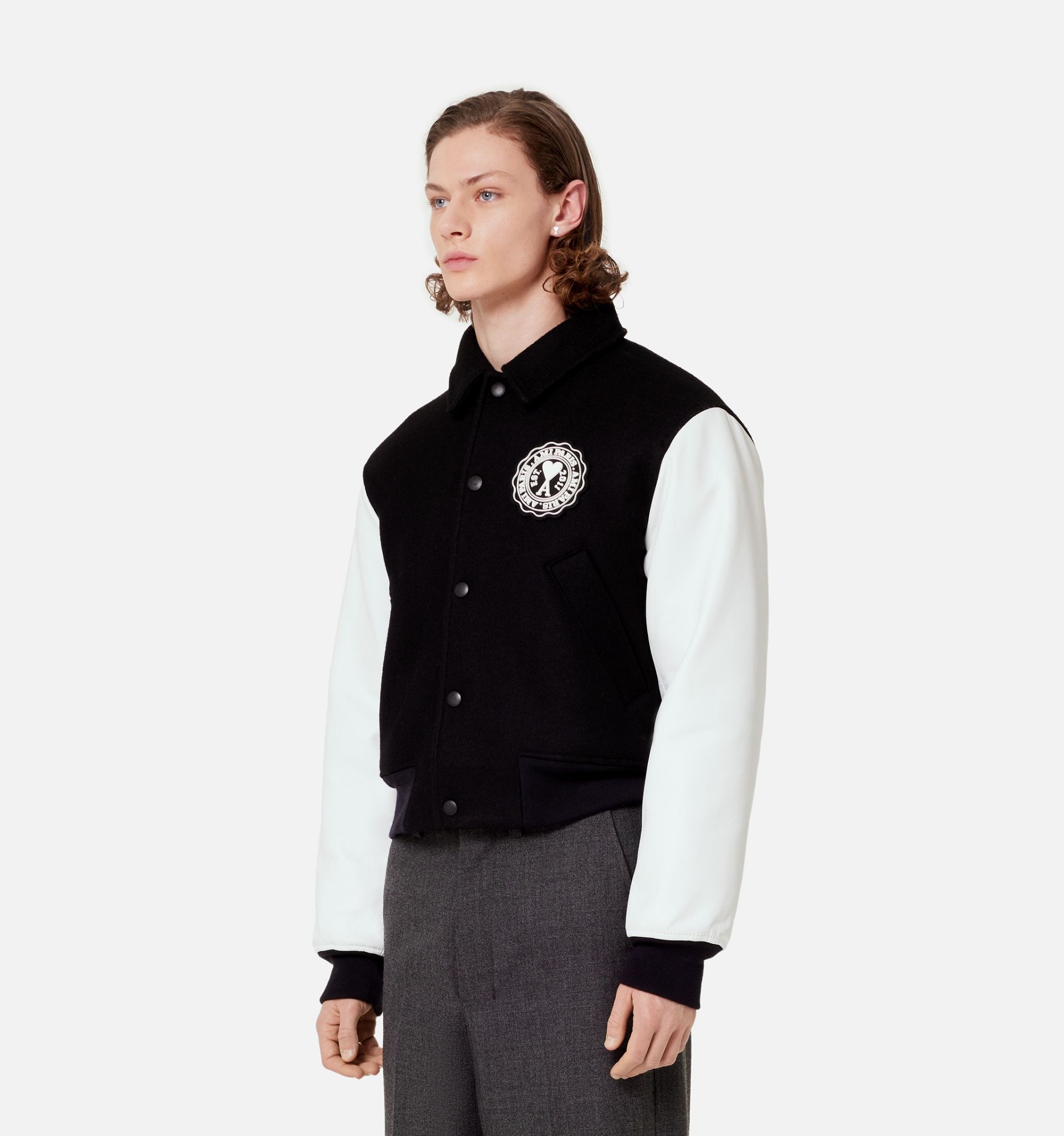 Ami De Cœur Patch Teddy Jacket - 4