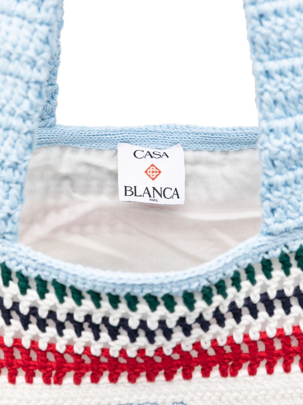 large crochet tote bag - 5