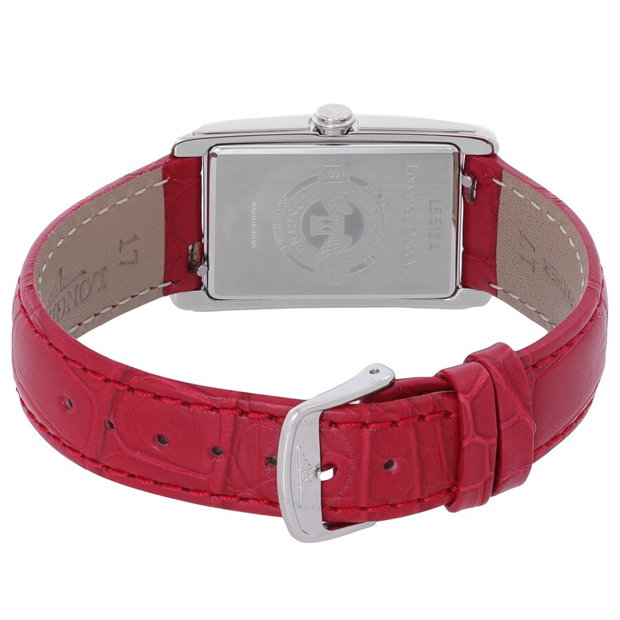 Longines Dolce Vita Quartz Red Dial Ladies Watch L5.512.4.91.2 - 3