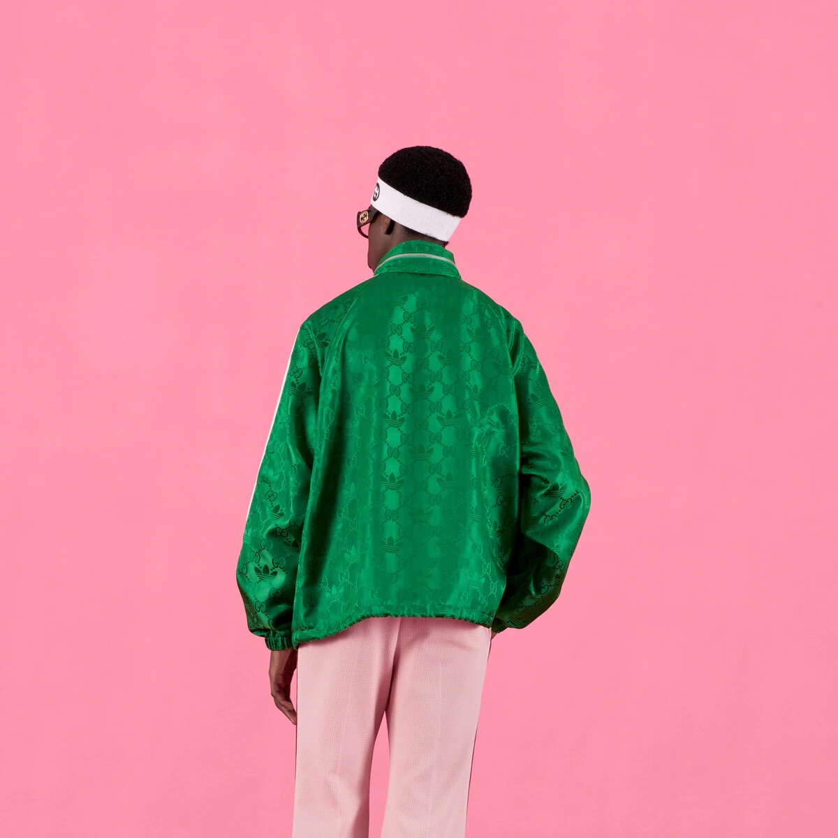 adidas x Gucci macro GG jacket - 8