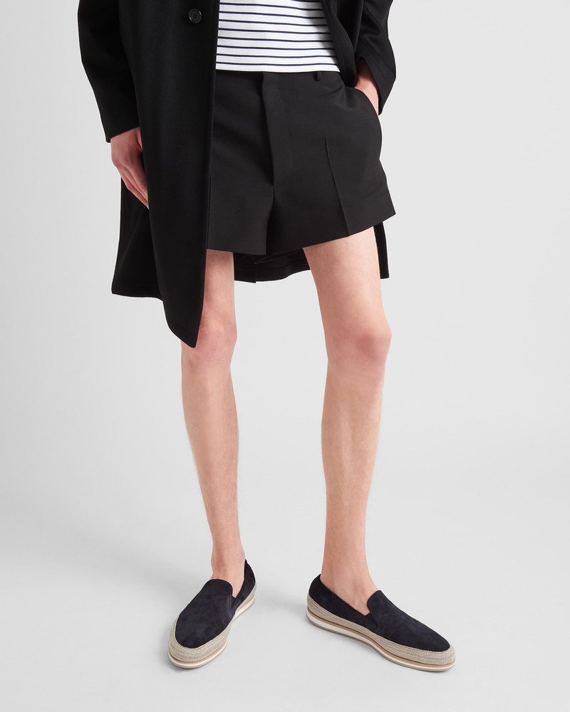Prada Suede slip-ons outlook