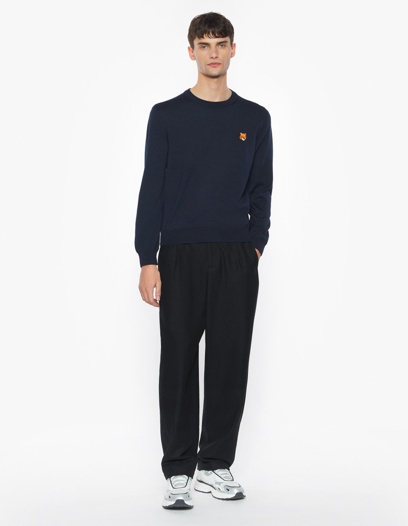 Maison Kitsuné FOX HEAD MERINO REGULAR JUMPER outlook