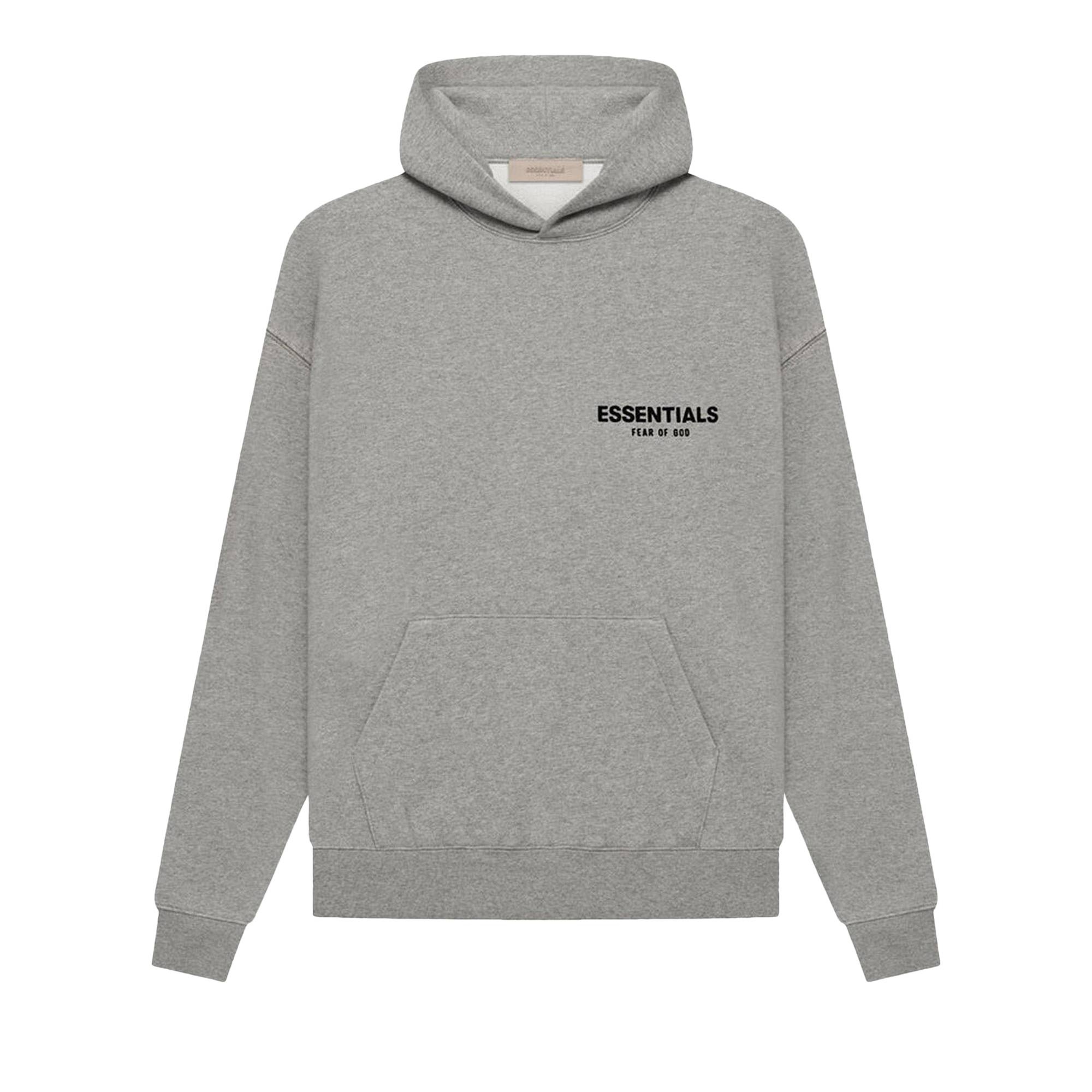 Fear of God Essentials Hoodie 'Dark Oatmeal' - 1