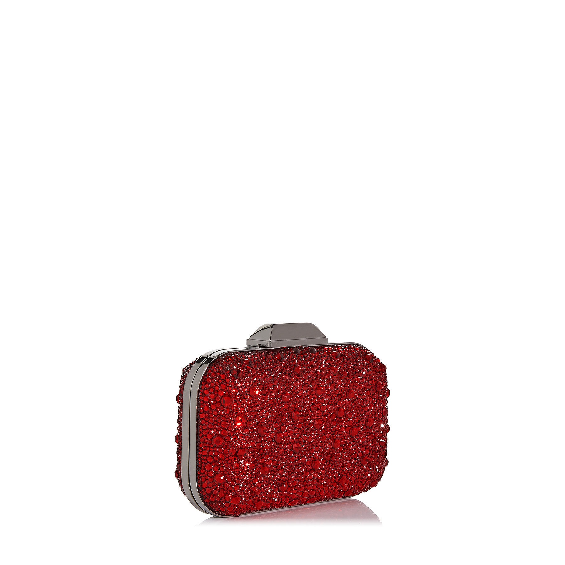 Cloud
Red Crystal Covered Clutch Bag - 5