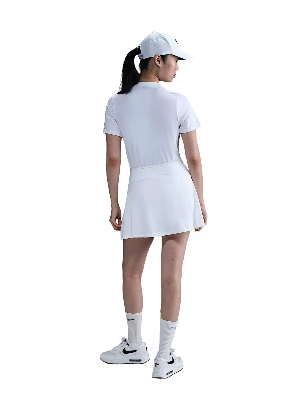Women's Tour Dri-FIT Short-Sleeve Blade Golf Polo - White - 5