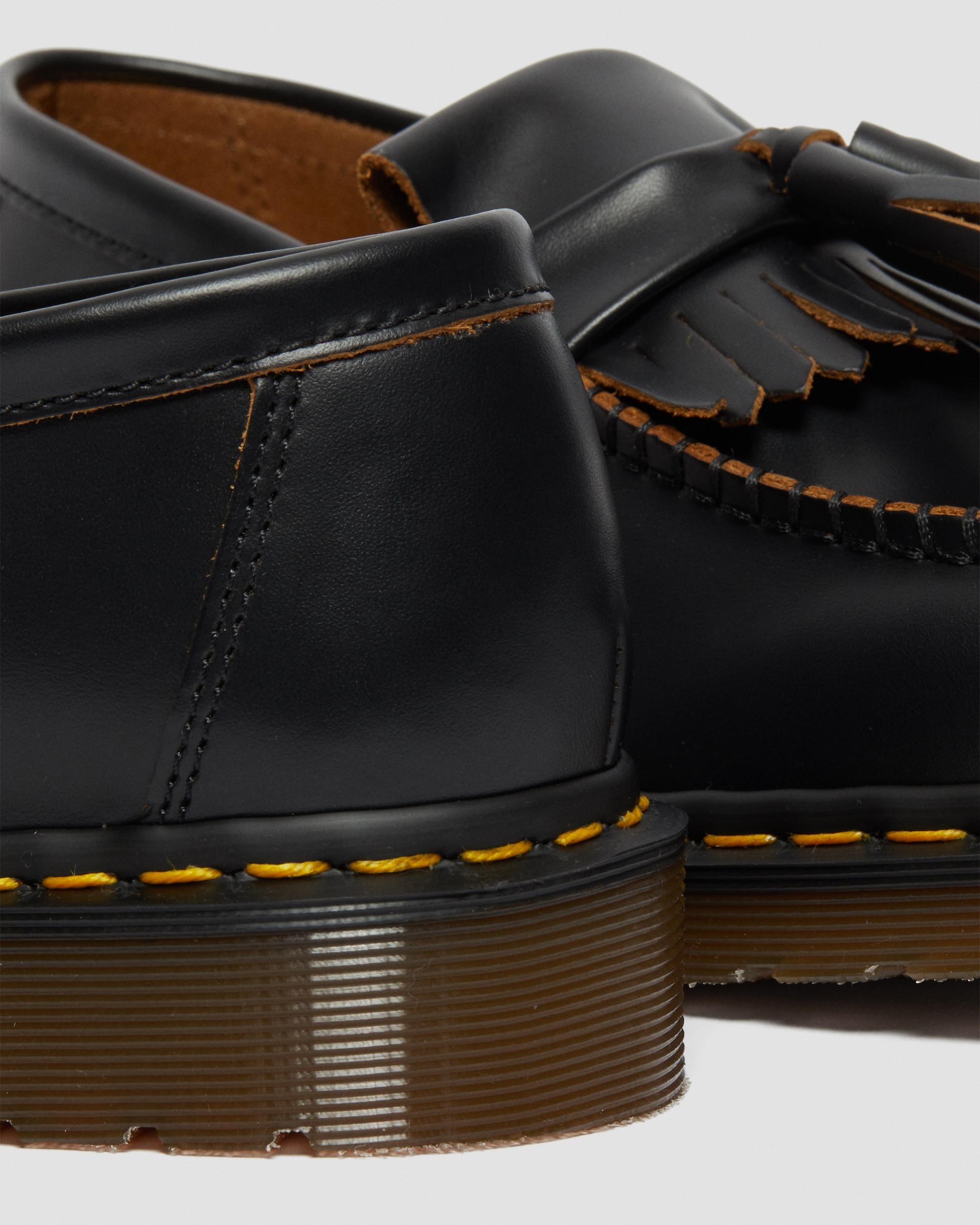 Adrian Made in England Quilon Leather Tassel Loafers - 8