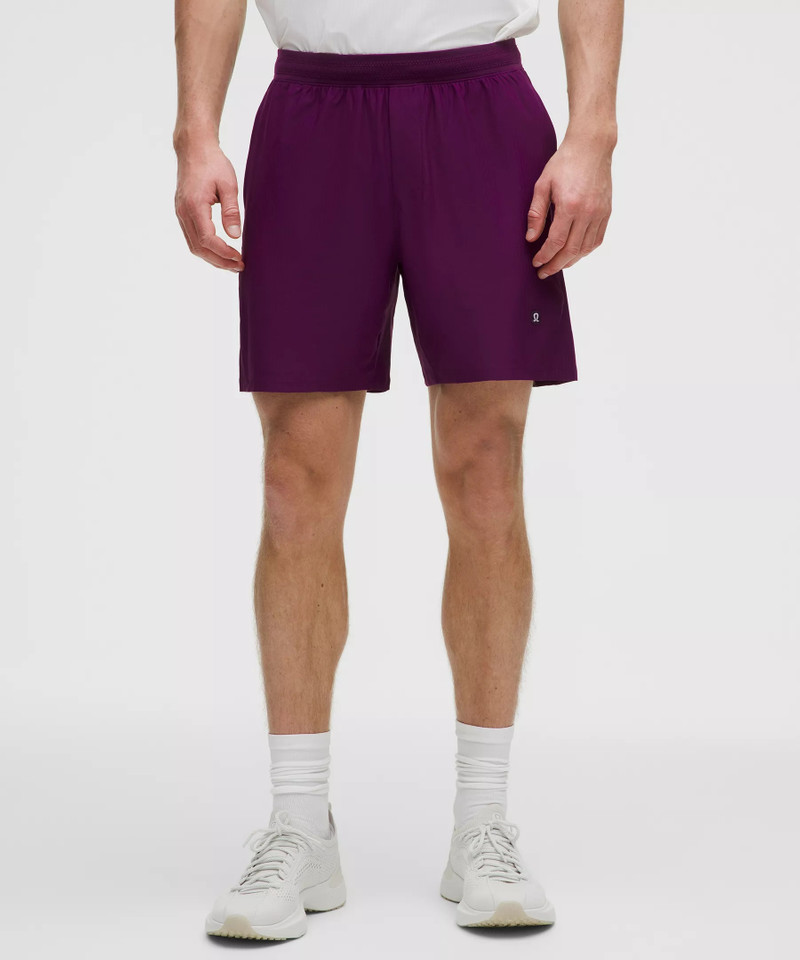 lululemon Striped Mesh Tennis Short 7" outlook