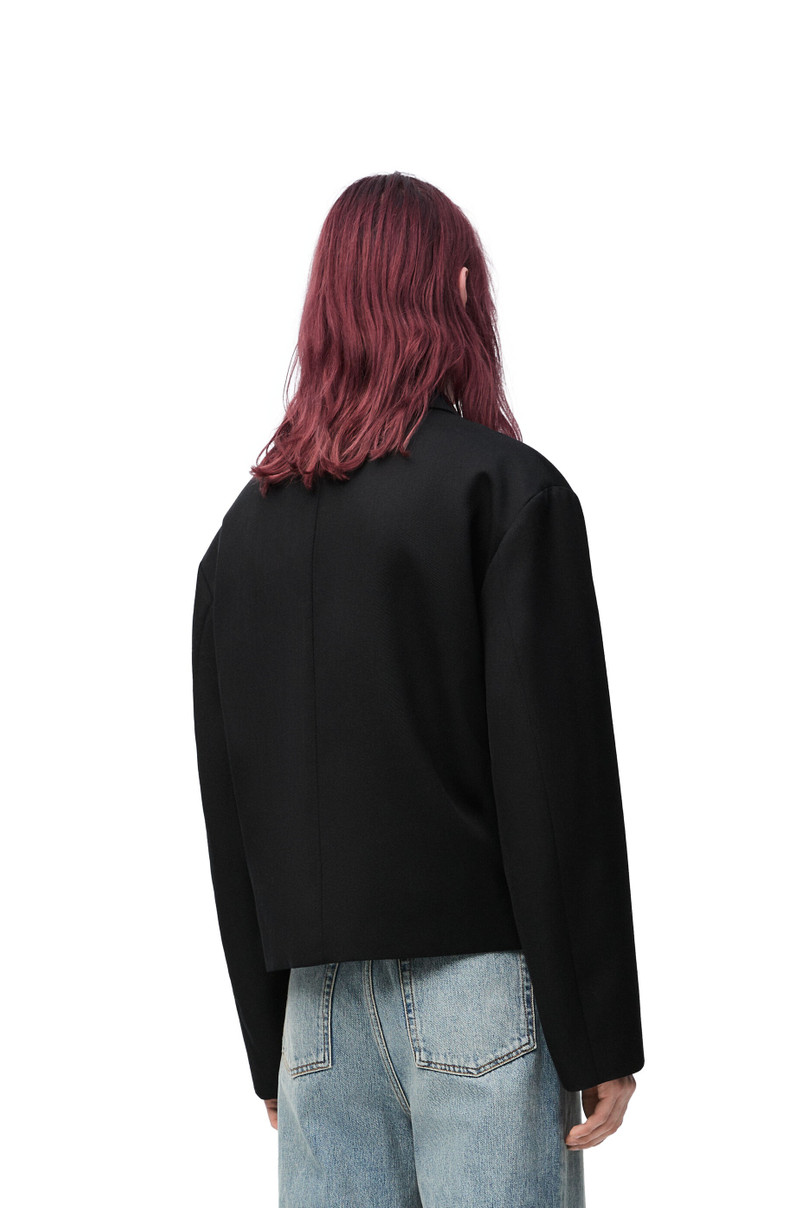 Workwear jacket in wool 4
